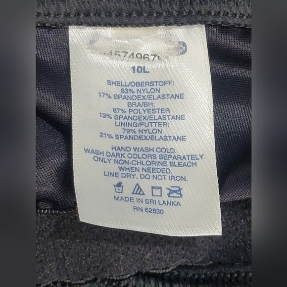 Lands' End Womens Tummy Control UPF 50 Square Neckline Swim Dress Size 10L - Picture 8 of 11